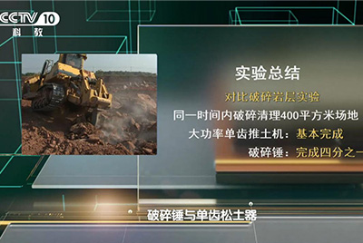 山推SD90大馬力推土機(jī)再次強(qiáng)勢登陸中央電視臺科教頻道
